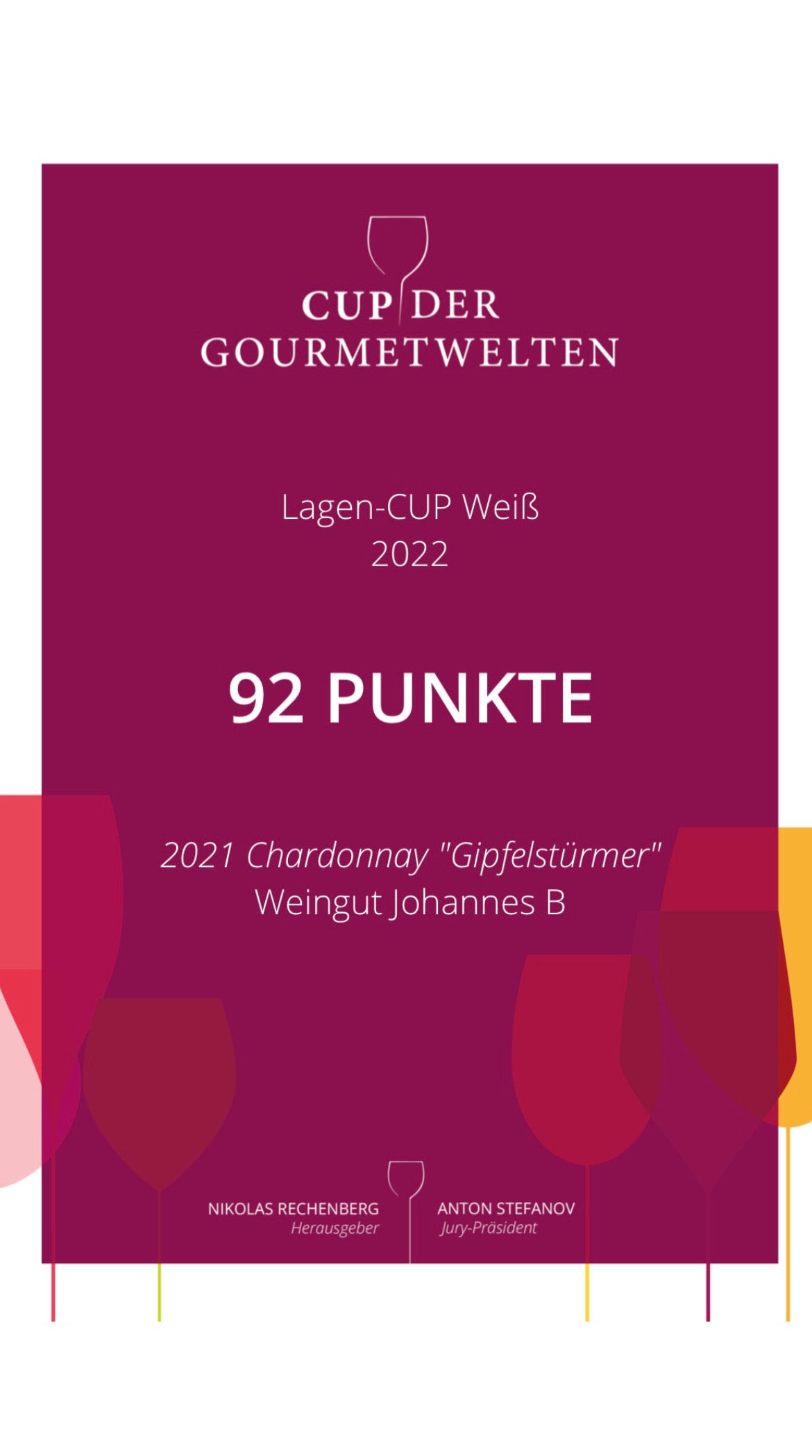 2023 Chardonnay "Gipfelstürmer" trocken